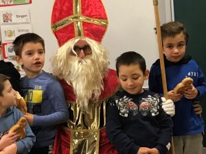 Der Nikolaus besuchte uns