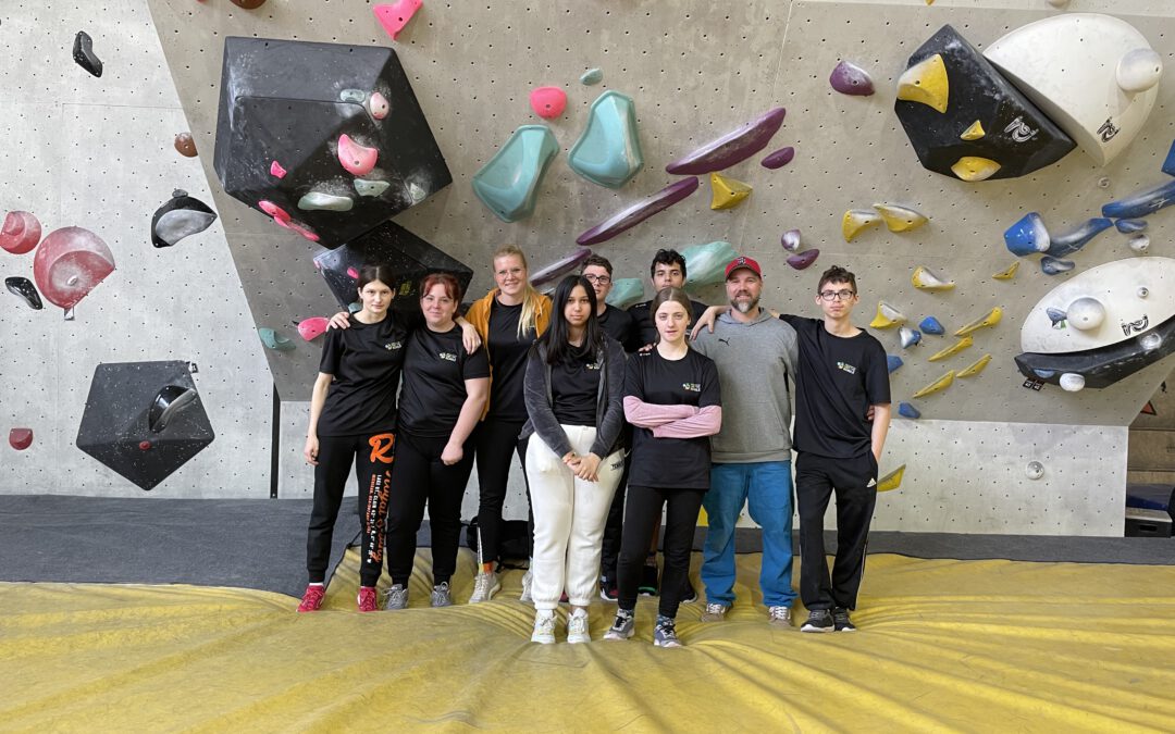 Saarländische Schulmeisterschaft im Klettern und Bouldern 2024 in Dudweiler